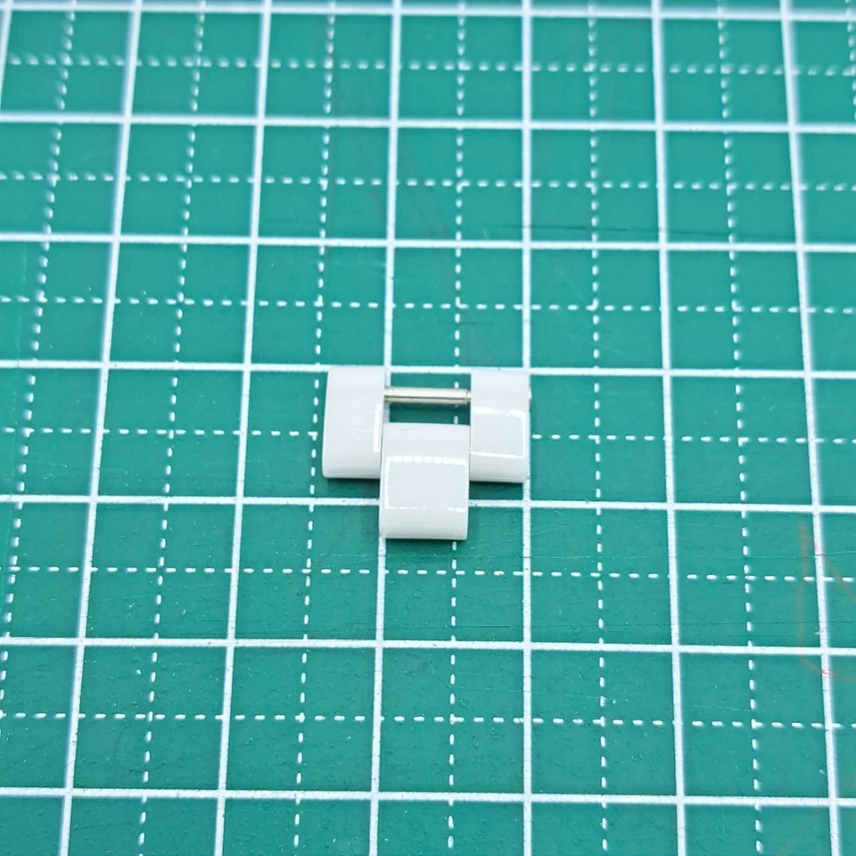 CHANEL Reloj Eslabón 14mm Cerámica Blanca para J12 33mm Correa Damas Pulsera Foto 2 de 4