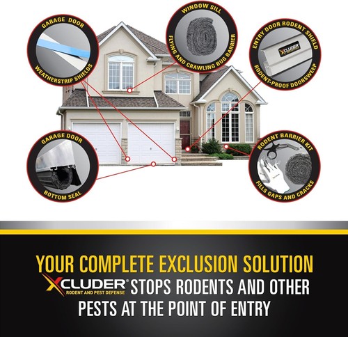 Xcluder 48” Standard Door Sweep, Bronze 2-Pack - Picture 6 of 9