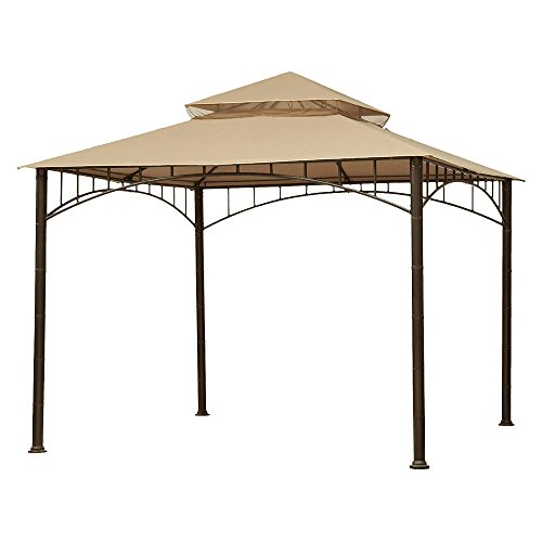Gazebo Replacement Canopy 10x10 Beige Madaga Replacement