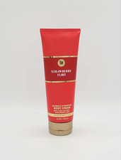 Bath  Body Works Strawberry Flirt Ultimate Hydration Body Cream Moisturize 8 oz