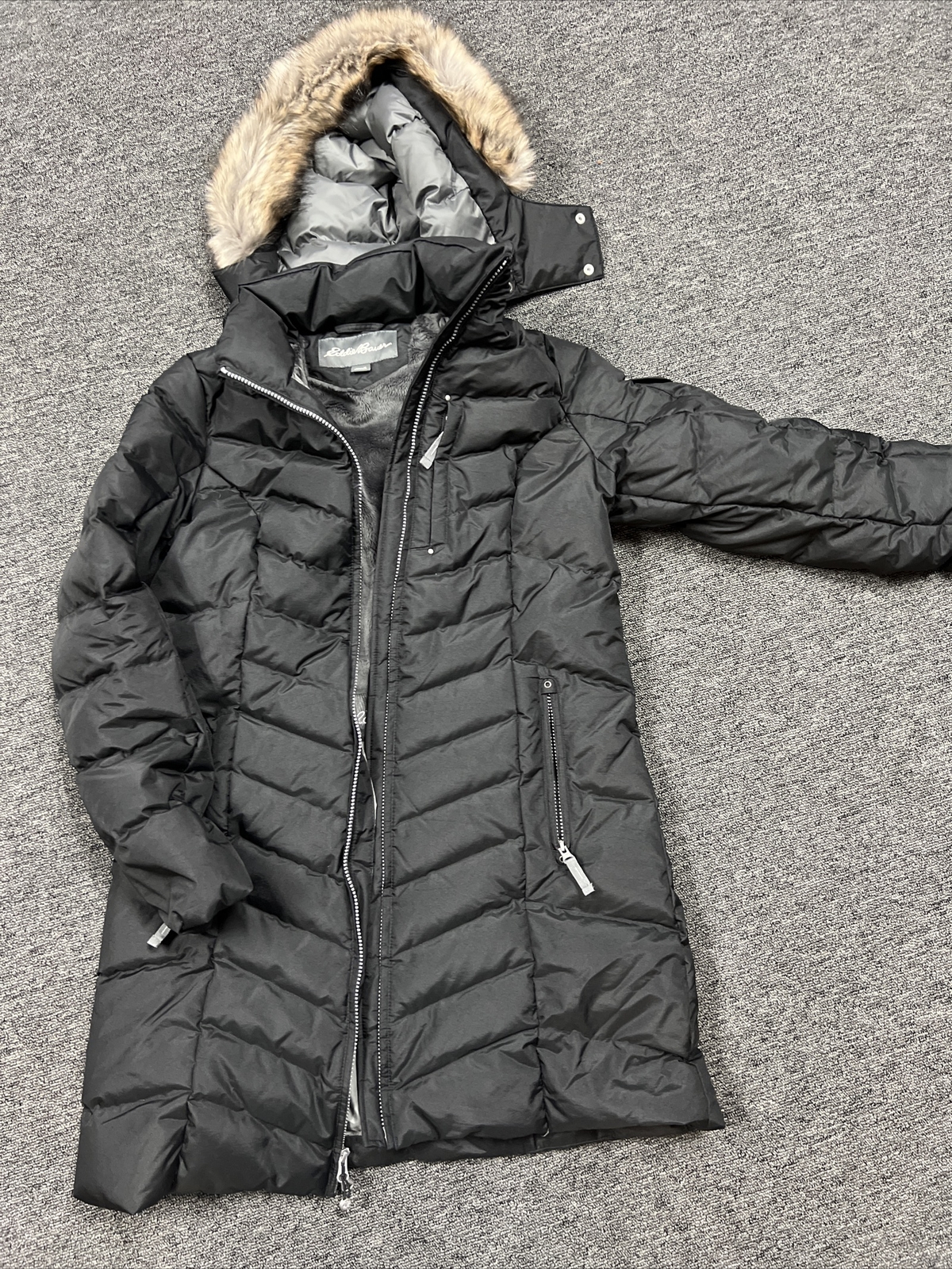 eddie bauer puffer coat womens