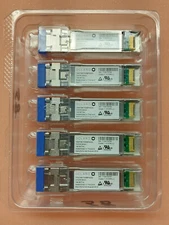 Lot of 5 - Oclaro TRS7081FN (TRS7081FNxxPA000) DWDM 80 Km Optical Transceiver