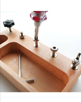  Montessori Screw Driver Board for Kids Montessori Materials Basic Skills