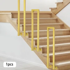Side Mount Stair Railing Hand Rail Guardrail N-shaped Metal Decorative Railing