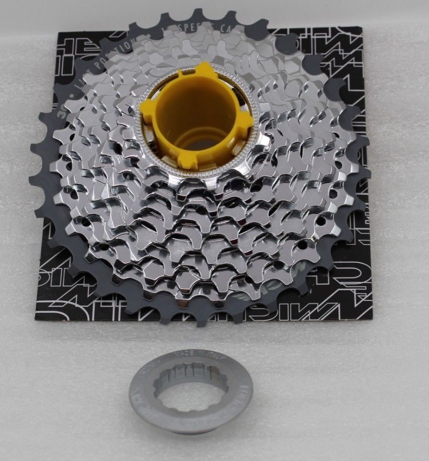 Miche Primato Casete 10 Speed Cassette ca 12-30 Plata Guarnición Piñón Nuevo Miche Primato Casete 10 Speed Cassette ca 12-30 Plata Guarnición Piñón Nuevo