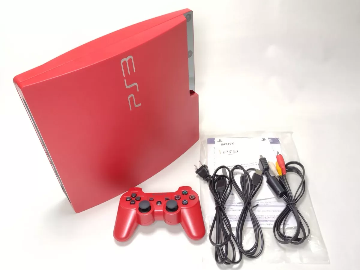 SONY PS3 320GB CECH-3000B Scarlet Red SR PlayStation3 console