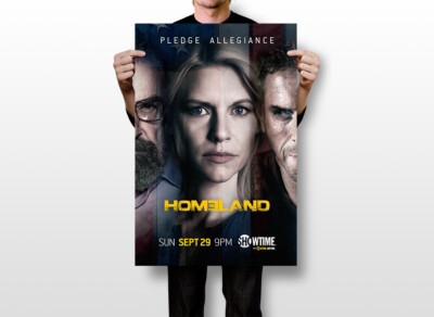 Homeland Season 3 (2013) Tv Art Wall Indoor Room Outdoor - POSTER ...