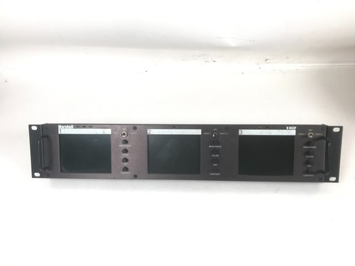 Marshall V-R43P Tri-Monitor RackMout Monitor In Box - Picture 2 of 10