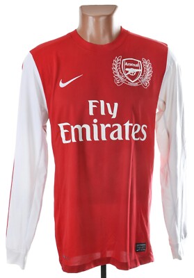 Nike Arsenal シャツ Mサイズ 赤/白 ARSENAL LONDON 2011/2012 HOME FOOTBALL SHIRT NIKE SIZE S ADULT