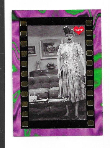 Lucy Moments & Memories 1995 Golden Strip foil-stamped Card S16 Many Happy Retur