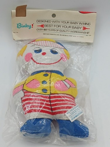 VINTAGE 1960'S BINKY BABY NEW IN PACKAGE NOS BINKY BABY PRODUCTS CO. NRFP - Picture 3 of 5