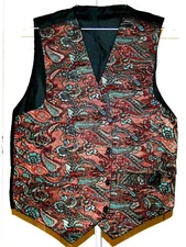 Brand New Hand made  Waistcoat Vest Excellent for weddings or Parties