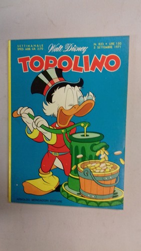 Topolino numero 823, punti presenti, 1971.