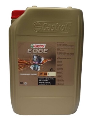 Castrol Edge 5W-40 M VW 511 00 BMW Longlife-04 Fiat 4x5 Liter = 20 Liter