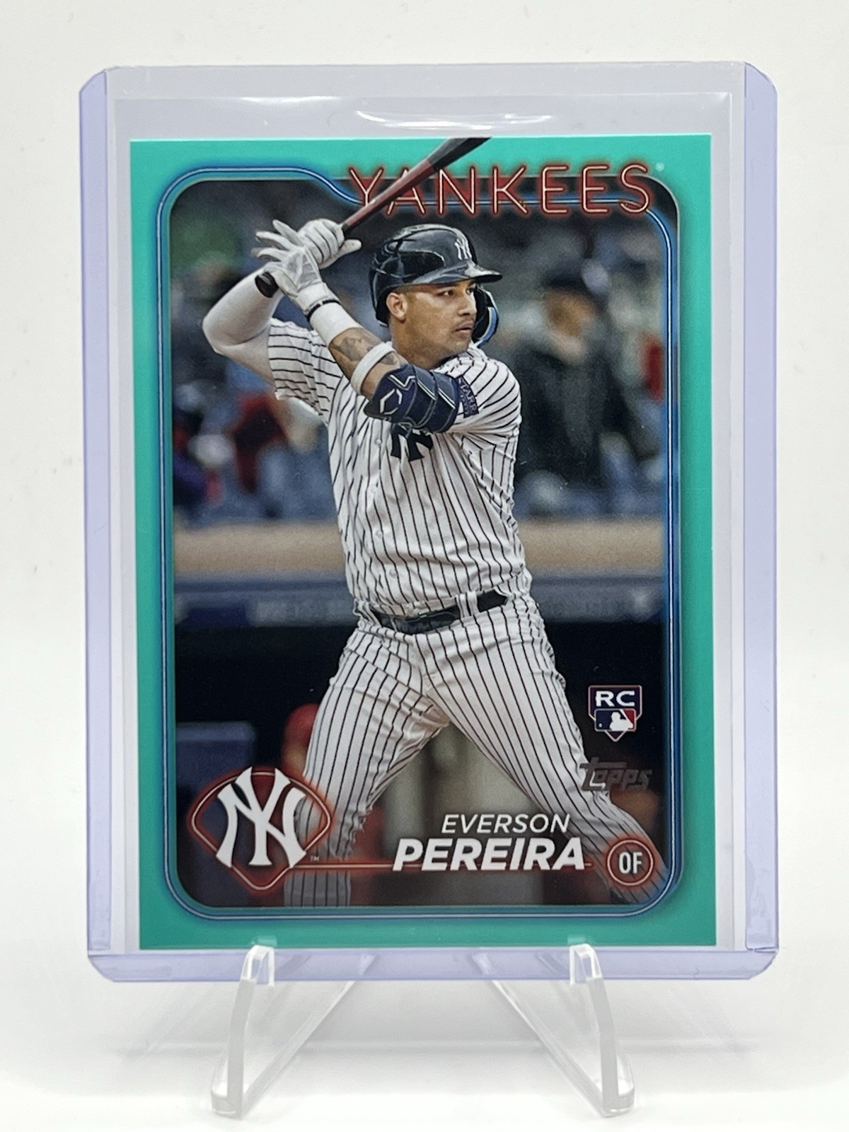 2024 Topps Series 2 - Everson Pereira #461 Aqua (RC)