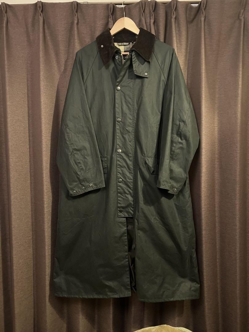 【未使用美品】Barbour OS WAX BURGHLEY 36 セージ Barbour OS Wax Burghley Jacket Blouson Coat Men Size 36 Sage | eBay