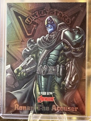 2022 Marvel Ultra Avengers #us34 Ultra stars Ronan The Accuser