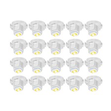 20x White T4.2 Led Dash Bulbs For Instrument Panel Gauge Cluster Interior Light 20x White T4.2 Led Dash Bulbs For Instrument Panel Gauge Cluster Interior Light