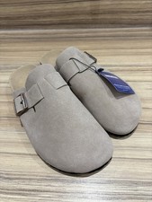 Ladies Birkenstock Boston Clogs, Uk Size 6,Taupe Colour