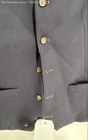 State & Liberty Men's Navy Blue Vest Waistcoat Polka Dot Lining Cinch Back — photo 3