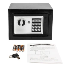 Digital Electronic Safe Box Keypad Lock Security Home Hotel Gun Valuables Safe