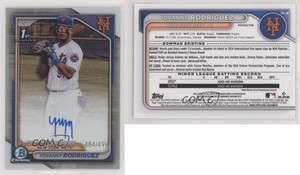 2024 Bowman Chrome Prospect Auto Refractor /499 Yovanny Rodriguez #CPA-YR Auto