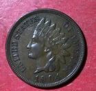 1904 US Indian Head Cent! XF! SHARP! Old US Coin!