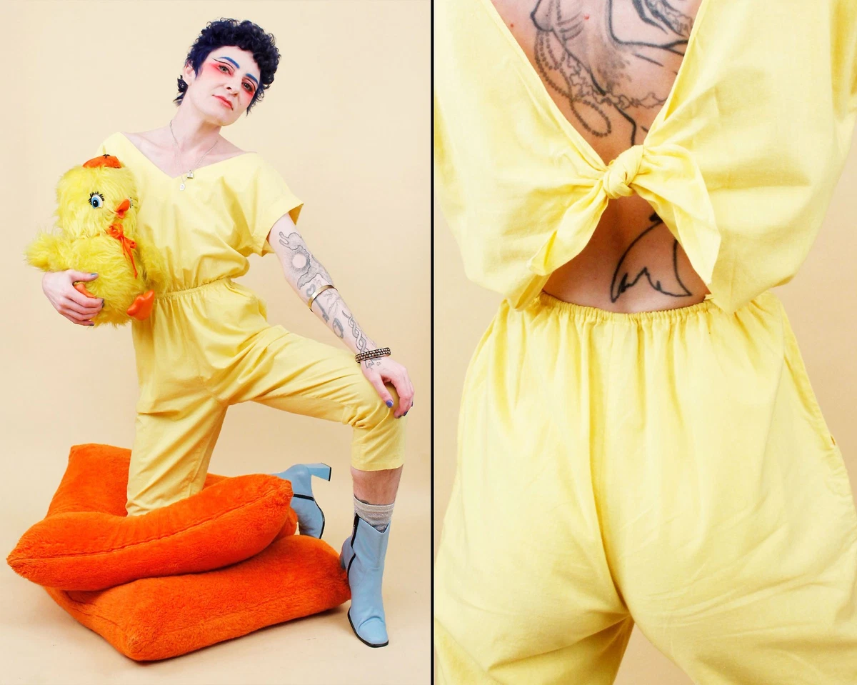 Jumpsuit Original 1980s Vintage Jumpsuits & Playsuits for Women 