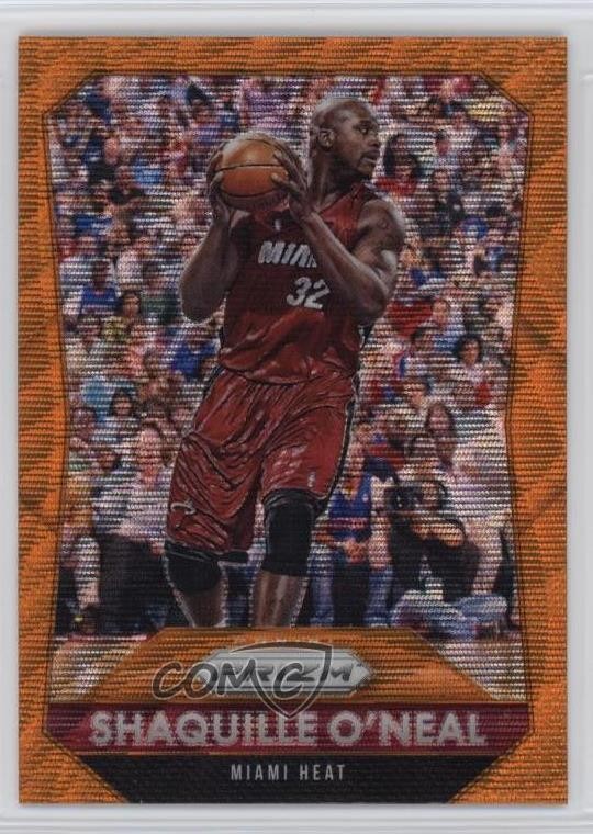 2015-16 Panini Prizm Orange Wave Prizm Shaquille O'Neal #284 HOF nd3