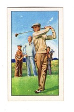 Gallahers #30 Golf Card. Densmore Shute, England