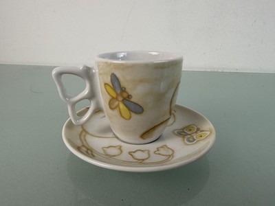 Thun porcelain place setting cup 6 cm plate 11.5 cm Ø excellent condition.