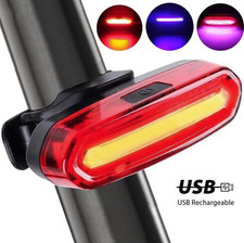 LED Bicycle Tail Light Waterproof Rear Bike Lamp High Bright Safety - NEW