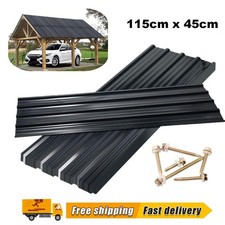 24x Corrugated Roof Sheets Profile Galvanized Metal Roofing Panels Carport Shed