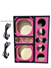 CHUCHERO BOX FOR SPEAKER OF 12" 4 DRIVER 2T BRAZILIAN STYLE FREE CABLE PLUGS