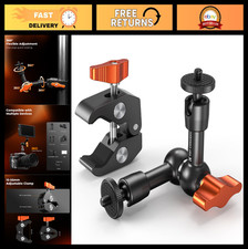 6" Magic Arm Clamp with Super Clamp, 360  Ballhead Mini Arm for Photography