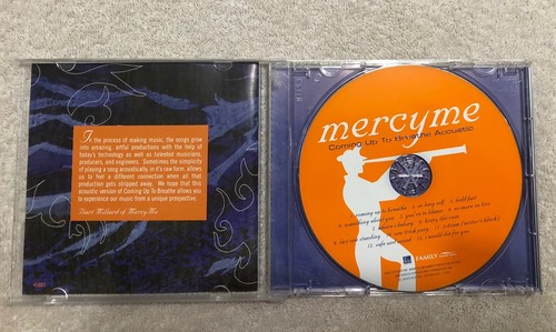 MercyMe Coming Up To Breathe Limited Edition Fan Pack CD Shirt Autographed RARE! - Picture 12 of 23