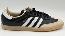 NEW ADIDAS SAMBA ORIGINALS Casual Sneakers Shoes Men's SZ 10 Black White Gum