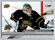 Carson Bjarnason 2024-25 Upper Deck CHL #257 Brandon Wheat Kings