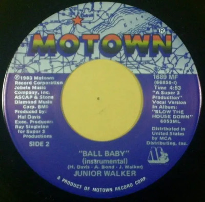 Junior Walker Blow The House Down Vinyl Single 7inch Motown