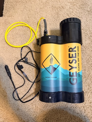 #ad Geyser Systems Portable Shower VIDEO TEST $59.00
