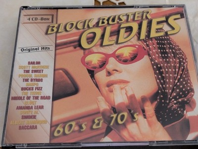 Various - Block Buster Oldies - 1999 4 CD Box 60´s & 70´s Original Hits Sweet