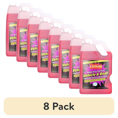 #ad 8 pack Purple Power Heavy Duty Vehicle and Boat Pressure Washer Fluid 1 Gallo $64.99