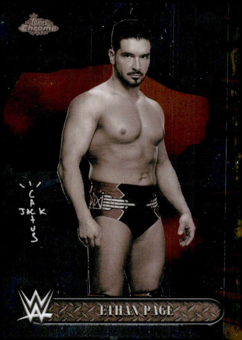 ETHAN PAGE 2025 Topps Chrome Cactus Jack WWE #76 Wrestling  ID:146402