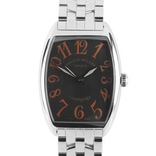 Franck Muller Casablanca Sahara Stainless Steel Black Orange 31mm 2852 Watch