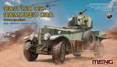 British Rolls-Royce Armoured Car - Pattern 1914/1920 / 1:35 - Meng Model VS010