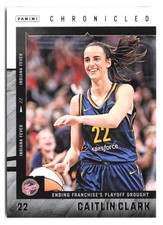 2025 Panini Caitlin Clark Chronicled Caitlin Clark #14 Ending Playoff Drought