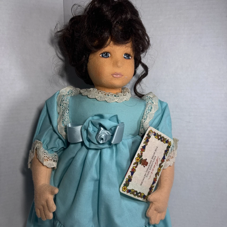 2 Vintage años 80? Muñecas LENCI 18" 1934 TORINO, ITALIA una con etiquetas HSN Foto 2 de 4