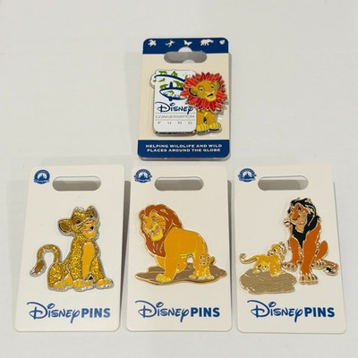 Disney Pins Choose Your Favorite Lion King Simba Scar Set