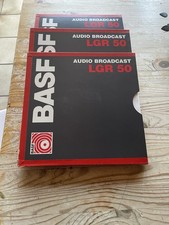 3 x BASF LGR50  1/4 Inch  Studio Tape (1000 M...