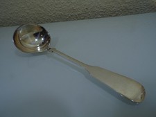 Robbe & Berking SPATEN Vorleger Saucenkelle in Echtsilber 800er TOP !